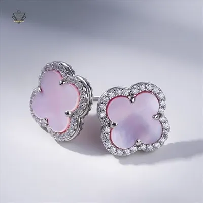 Lucky Four Leaf Clover örhängen